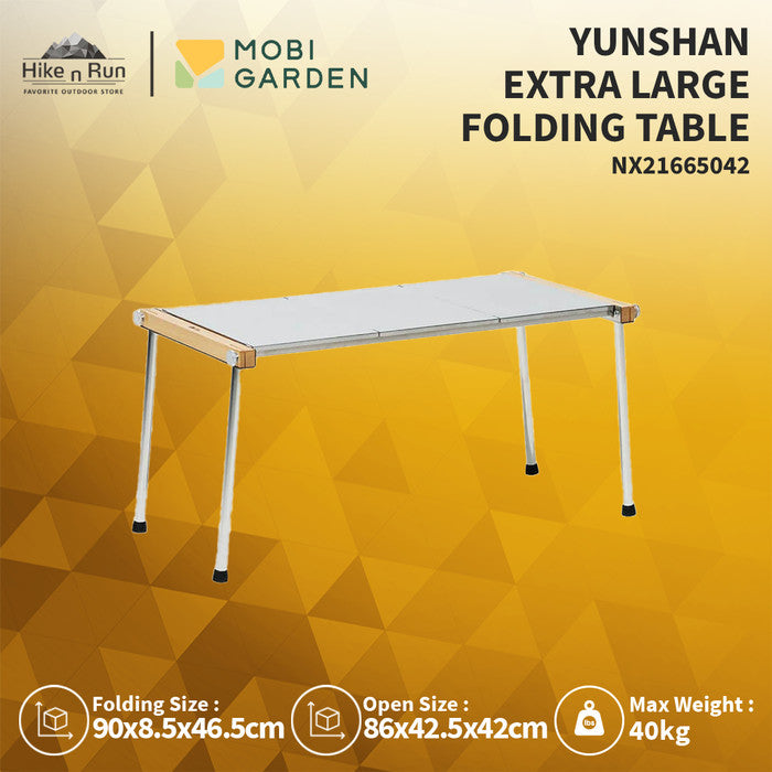 Meja Lipat Mobi Garden NX21665042 Yunshan Extra Large Folding Table