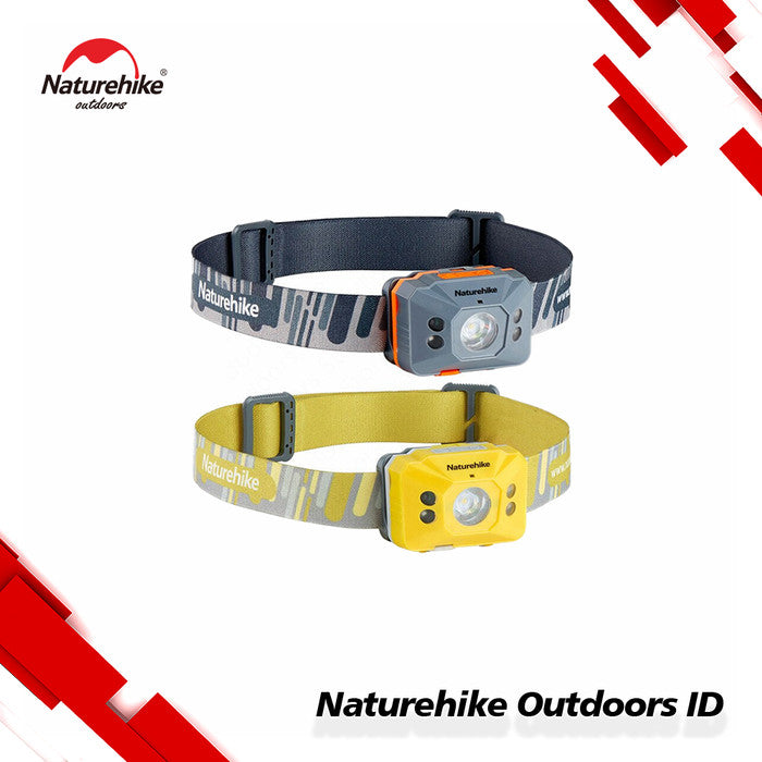 Naturehike NH17G025-D headlamp Lampu Kepala Rechargeable Sensor Outdoor