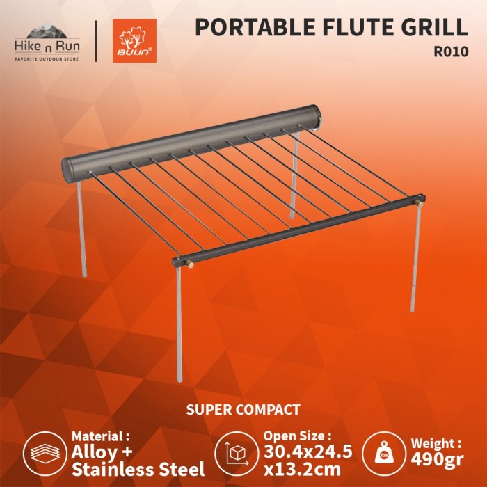 Pemanggang Portable Bulin R010 Flute Outdoor Grill