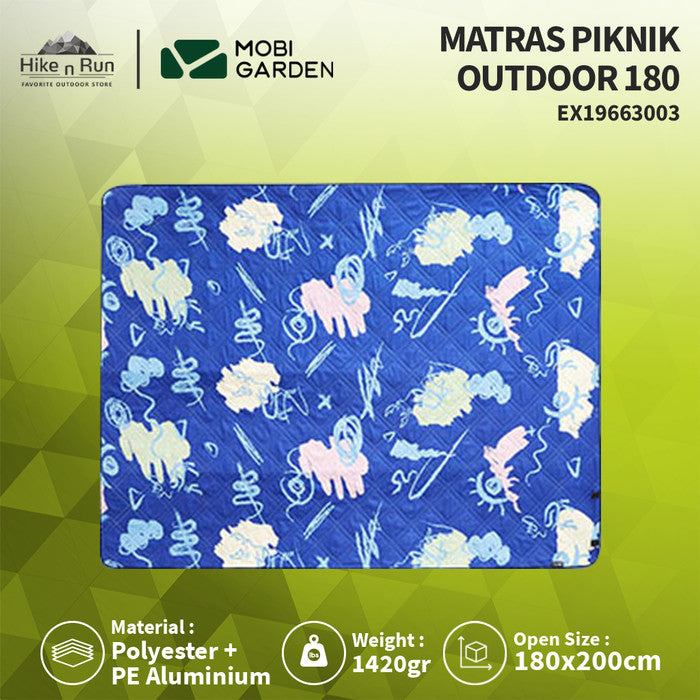 Matras Piknik Mobi Garden EX19663003 Outdoor Picnic Mattress 180