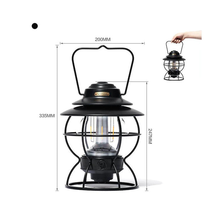 Lampu Camping Mobi Garden NX22673002 Rechargeable Glamping Lantern