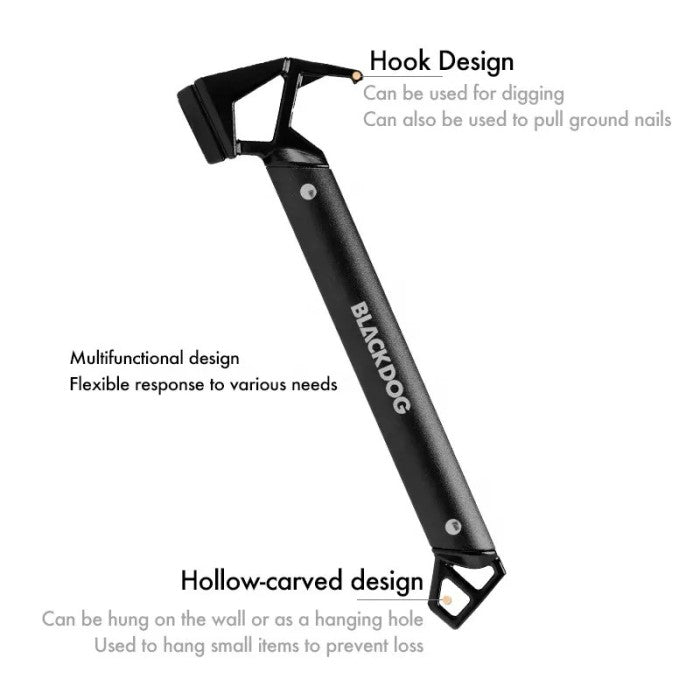 PALU PASAK CAMPING BLACK DOG  BD-LYC00 CAMPING STAKE HAMMER