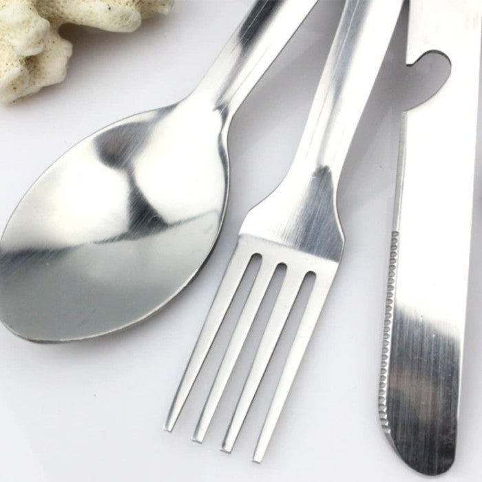 Set Alat Makan Bulin BL600-D6 4 in 1 Cutlery Set