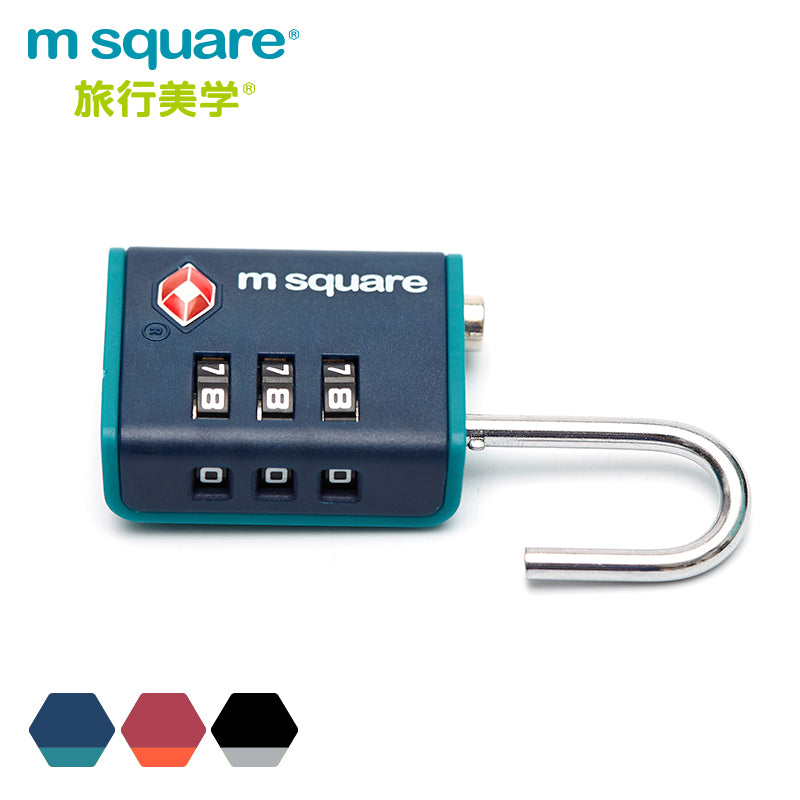 M-Square Smart ABS Lock Travel Padlock