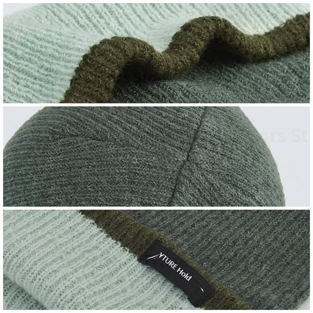 TOPI BEANIE NATUREHIKE CNH22MZ001 DOUBLE WOOL KNITTED HAT