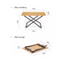 MEJA LIPAT BAMBOO MODEL “X” NATUREHIKE NH22JU012 FOLDING TABLE