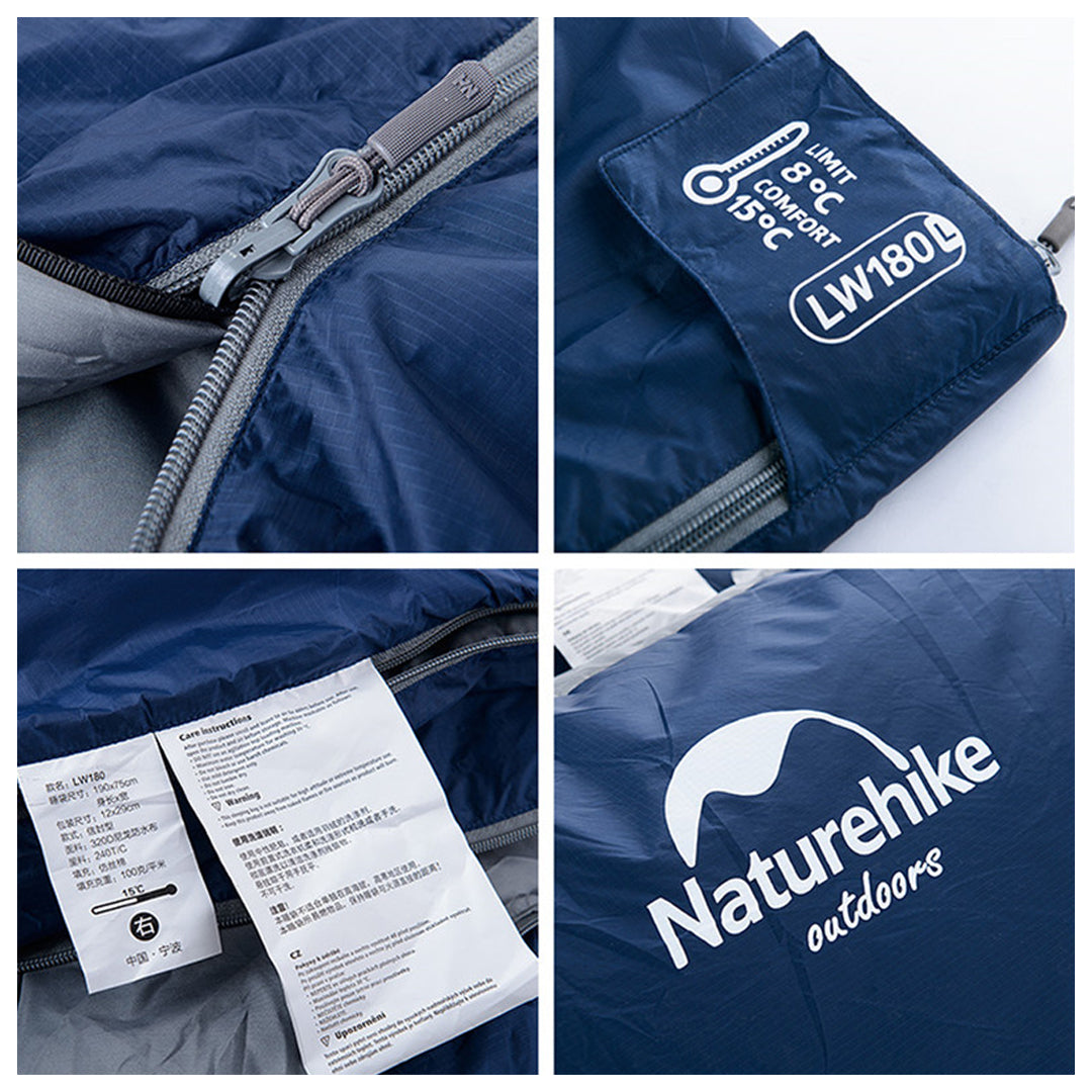 Naturehike Sleeping Bag LW180 NH16S004-L / NH16S003-D / NH15S003-D