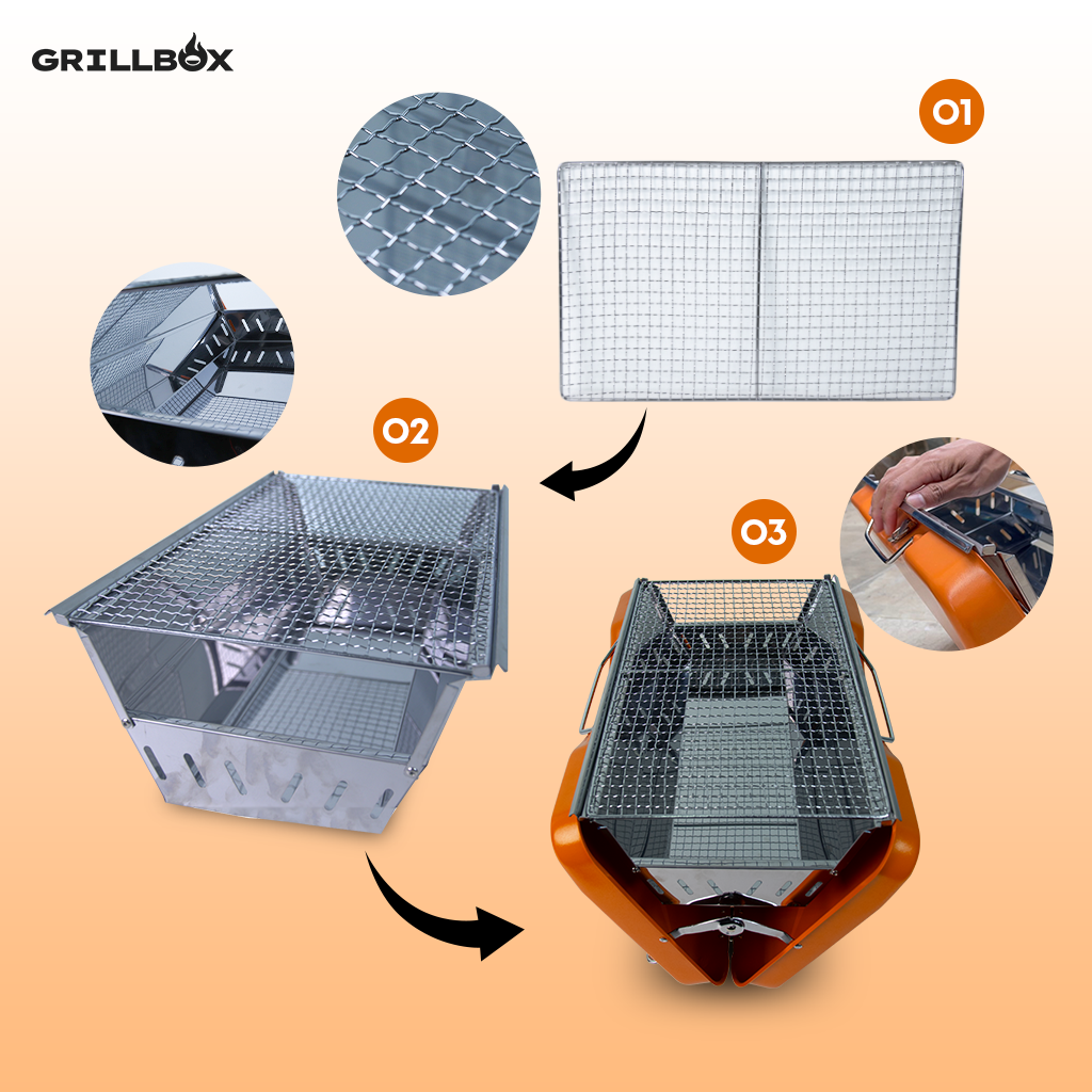 Grillbox Panggangan Barbeque GB21001