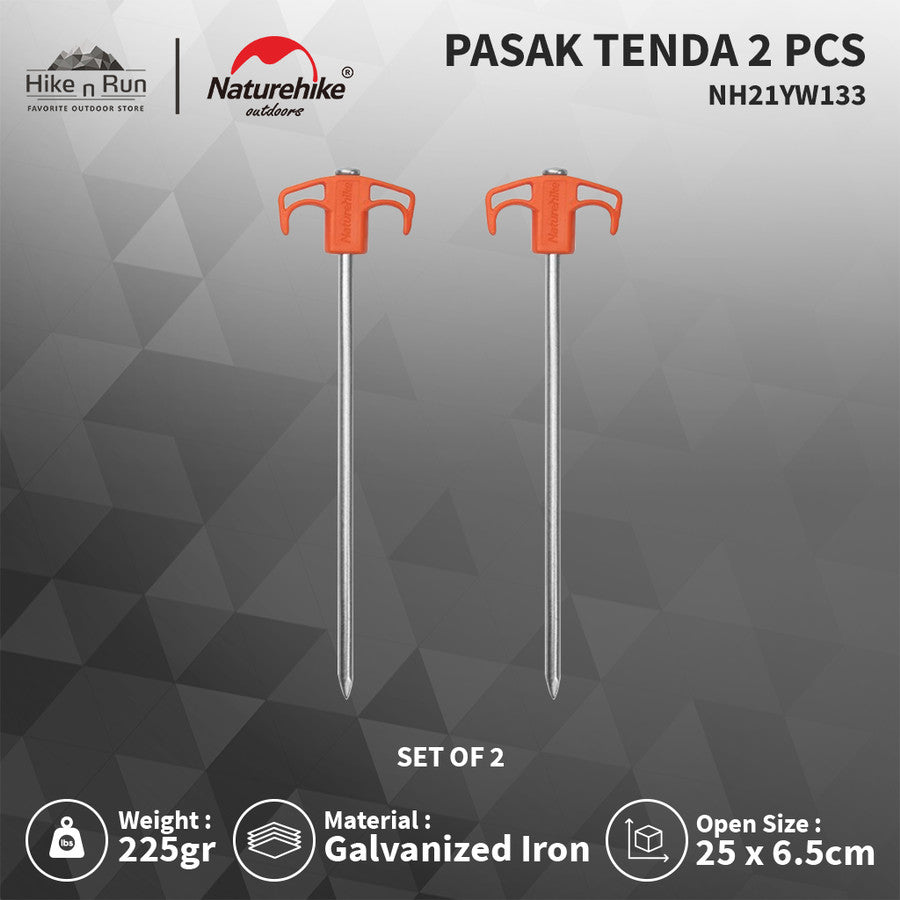 Naturehike Pasak Tenda Iron Ground Nail NH21YW133