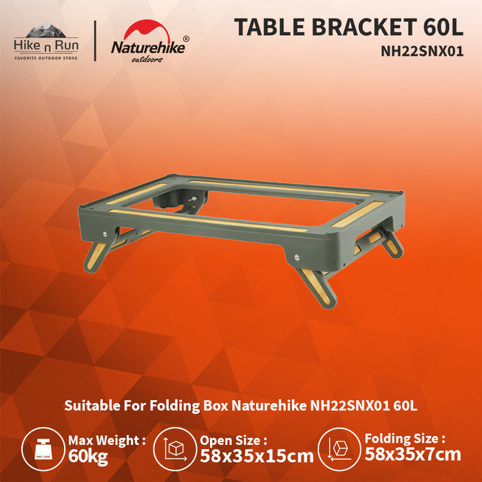 Bracket Meja Naturehike NH22SNX01 Camping Box Table Bracket 60L