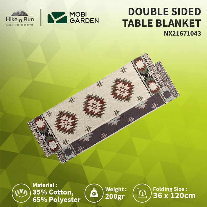 Taplak Meja Mobi Garden NX21671043 Double Sided Table Blanket