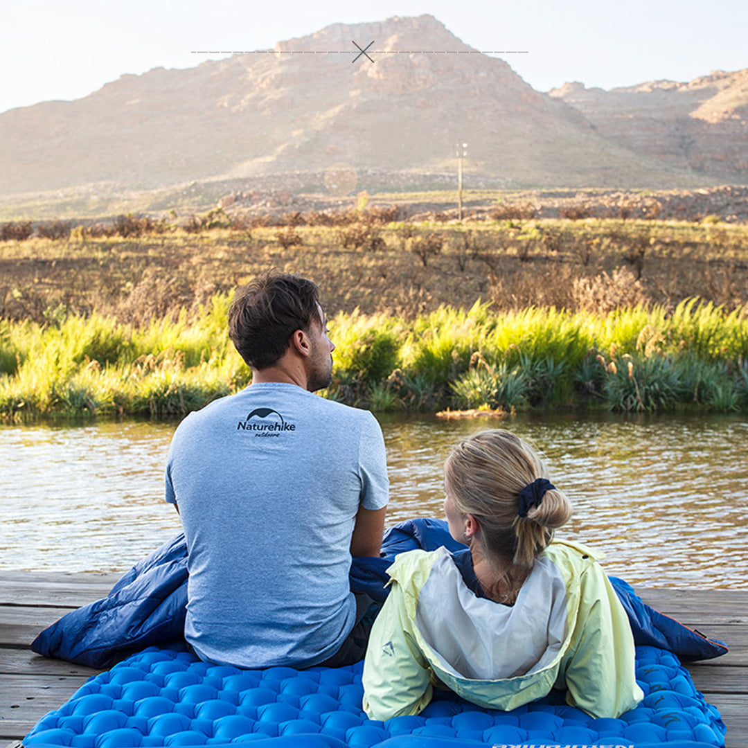 Naturehike FC13 Couple Diamond Thick Inflatable Mat NH19Z013-P