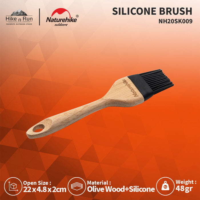 Kuas Minyak Silicone Naturehike NH20SK009 BBQ Grill Silicone Brush