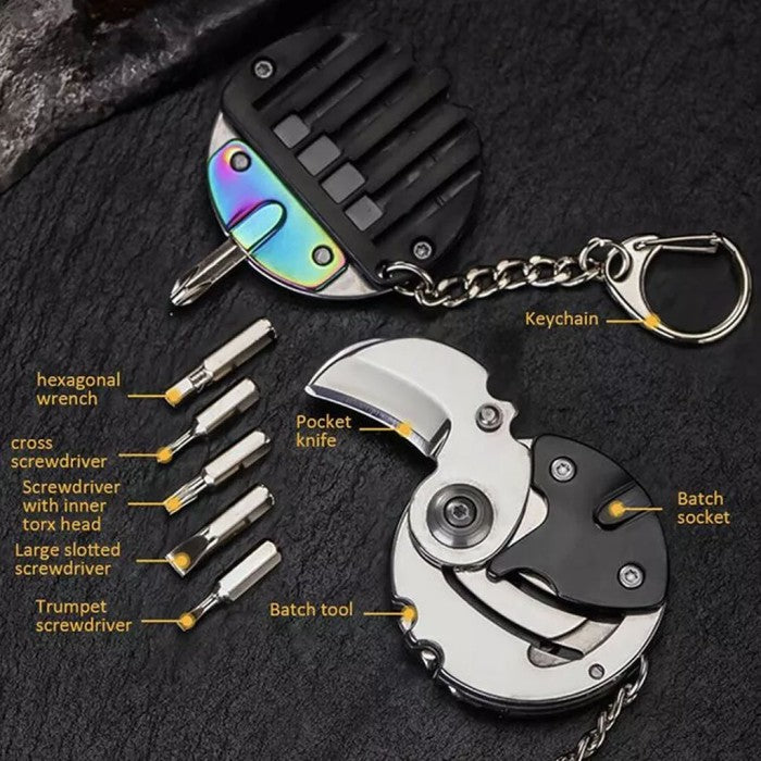 Shieldon Multi Tool  Multifunction EDC 10 in 1 Tool JQ-0304