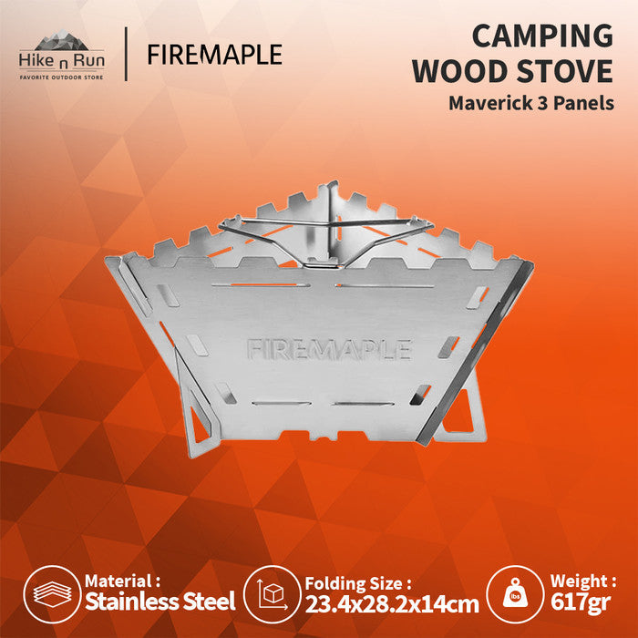 Firemaple Kompor Kayu Bakar Maverick 3