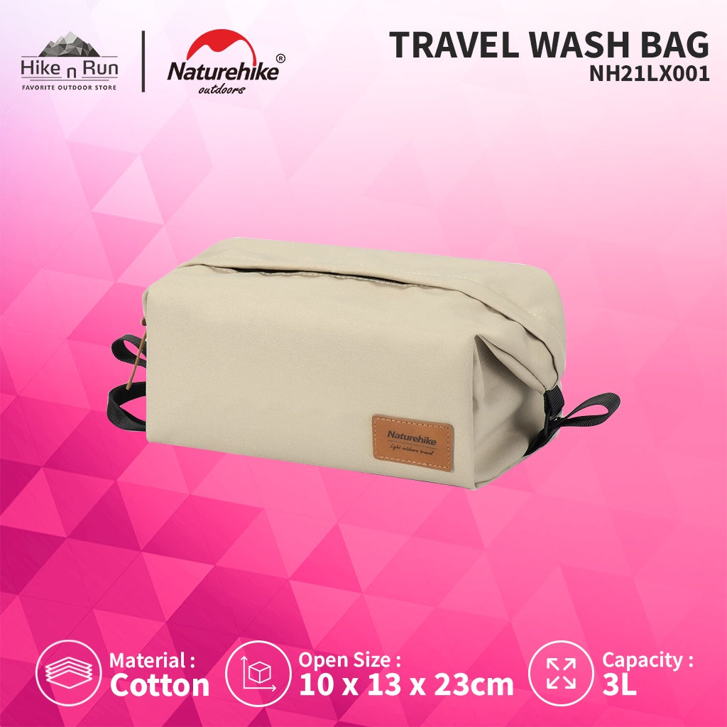 NATUREHIKE WASH BAG TRAVEL TOILETRY BAGXS01 NH21LX001