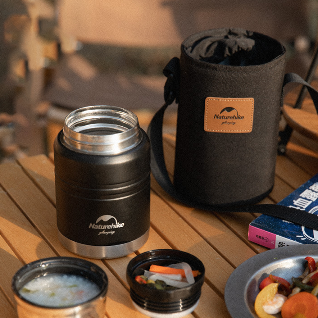 UKURAN 500ML Termos Naturehike NH20SJ041 Food Thermos Stew Beaker