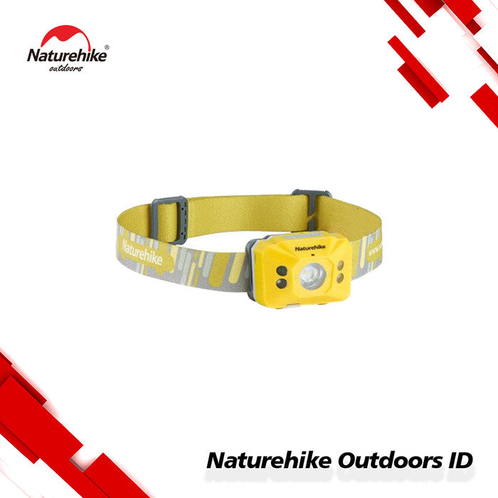 Naturehike NH17G025-D headlamp Lampu Kepala Rechargeable Sensor Outdoor