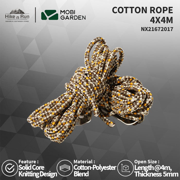 Tali Serbaguna Mobi Garden NX21672017 4 Pcs Cotton Rope
