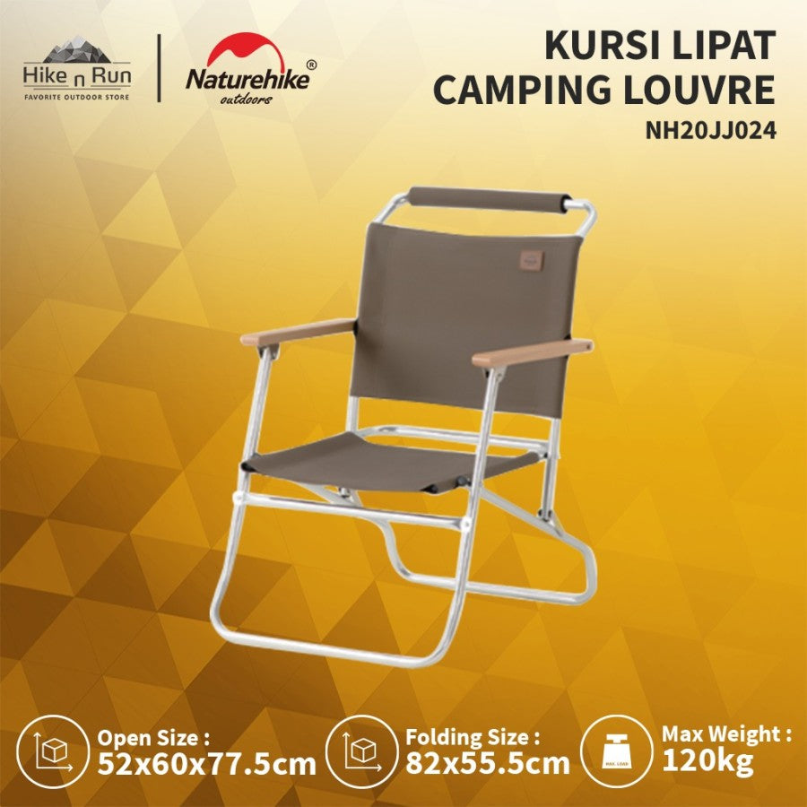 Kursi Lipat Camping Naturehike NH20JJ024 Louvre Folding Chair