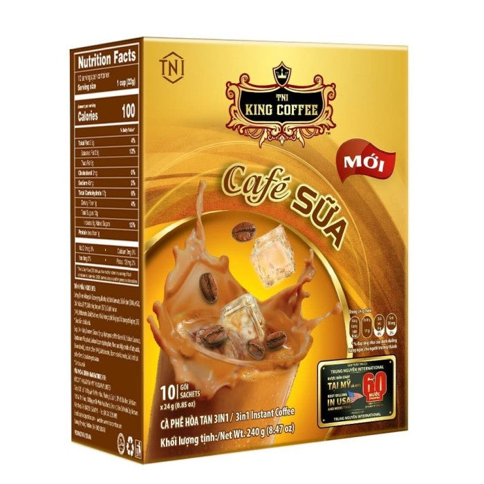 KOPI VIETNAM KING COFFEE CAFE SUA KOPI SUSU ISI 10 SACHET TRUNG NGUYEN - 10 SACHET