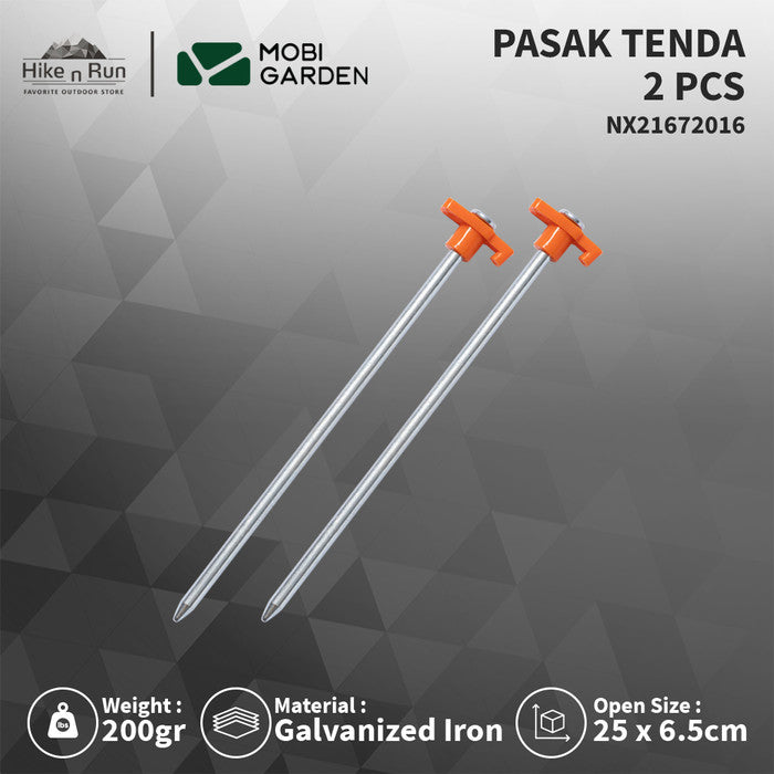 Mobi Garden Pasak Tenda Iron Grond Nail NX21672016