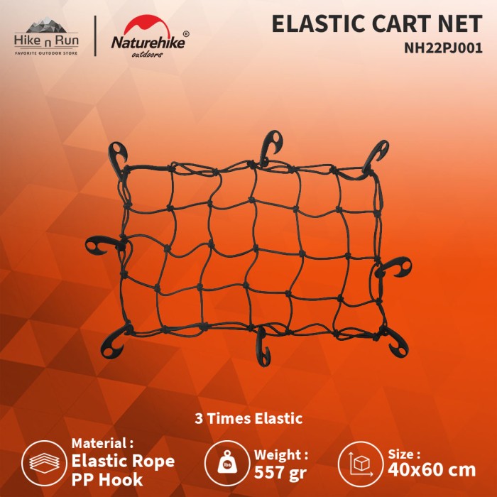 Tali Penahan Elastis Naturehike NH22PJ001 Cart Net With Hook