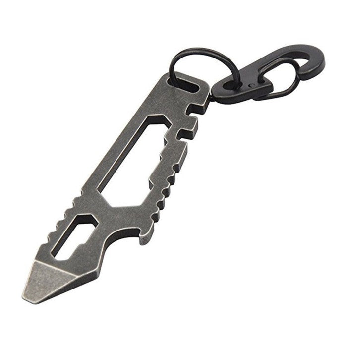 Carabiner Multifungsi Munkees 2510 Keychain Multitool