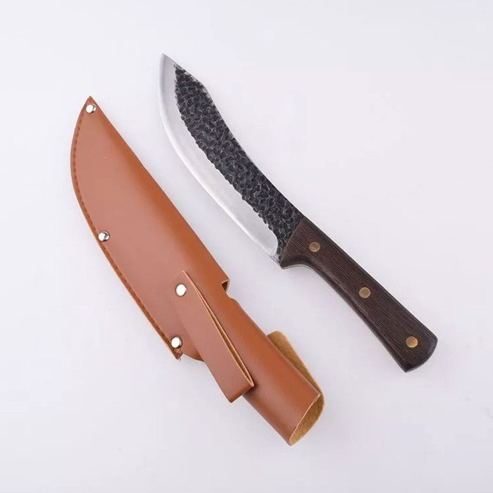 Pisau Outdoor Shieldon HH-0050 Fixed Survival Butcher Knife 3Cr13