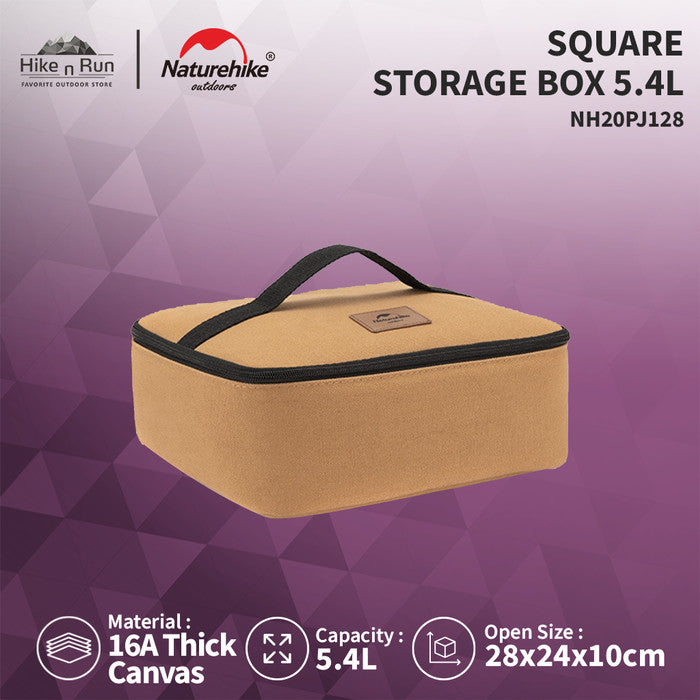 Tas Penyimpanan Serbaguna Naturehike NH20PJ128 Square Storage Box 5.4L