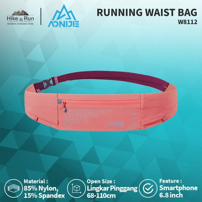 Tas Pinggang Aonijie W8112 Running Waist Bag