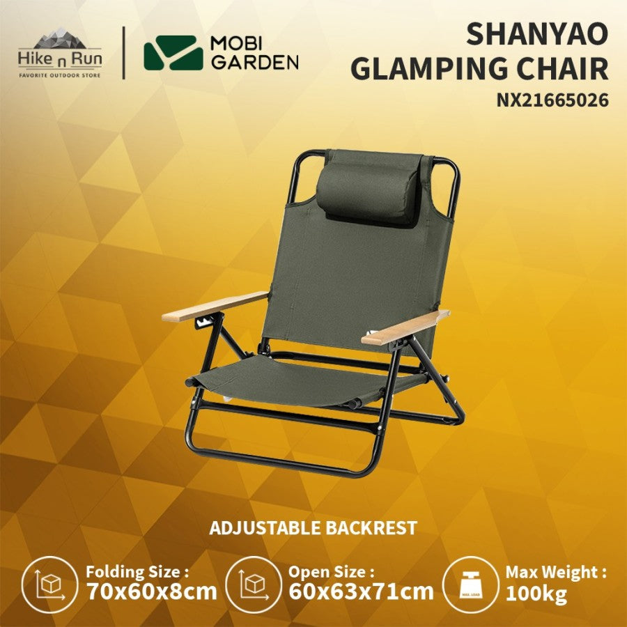 Kursi Lipat Mobi Garden NX21665026 Shanyao Glamping Adjustable Chair