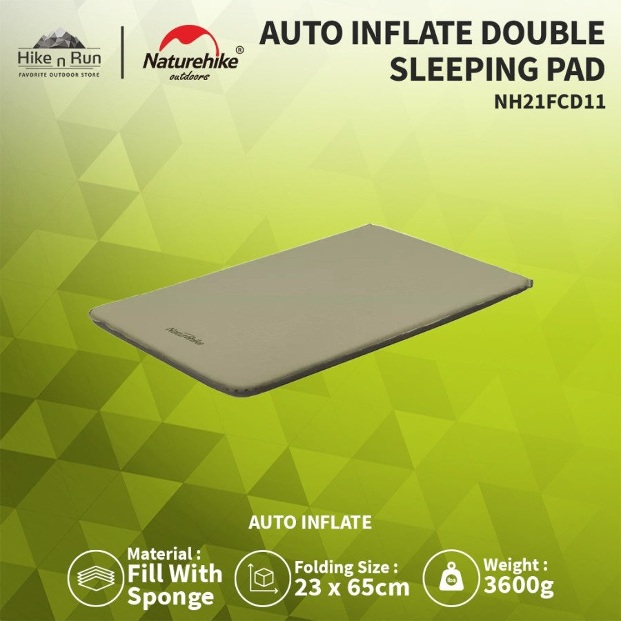 Matras Tidur Naturehike NH21FCD11 Auto Inflate Double Sleeping Pad