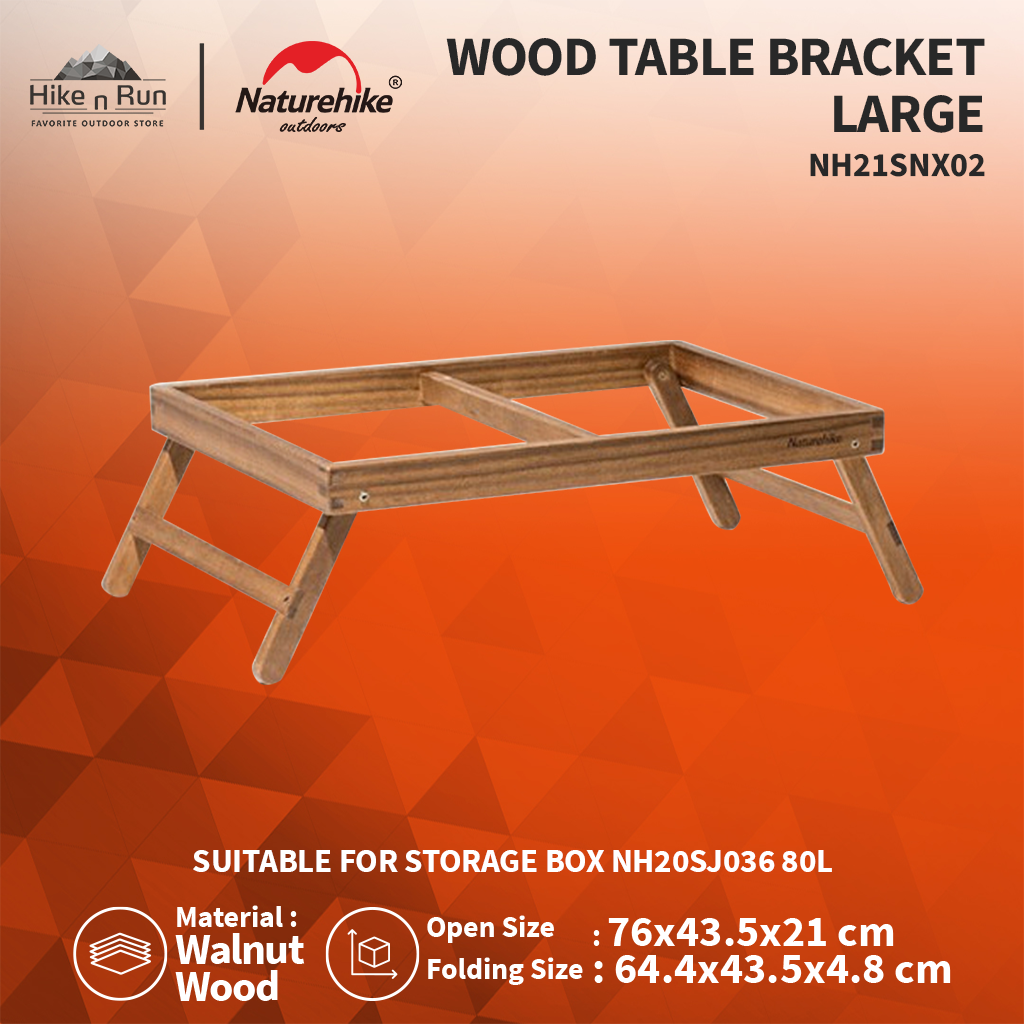 Bracket Meja Naturehike NH21SNX02 Walnut Wood