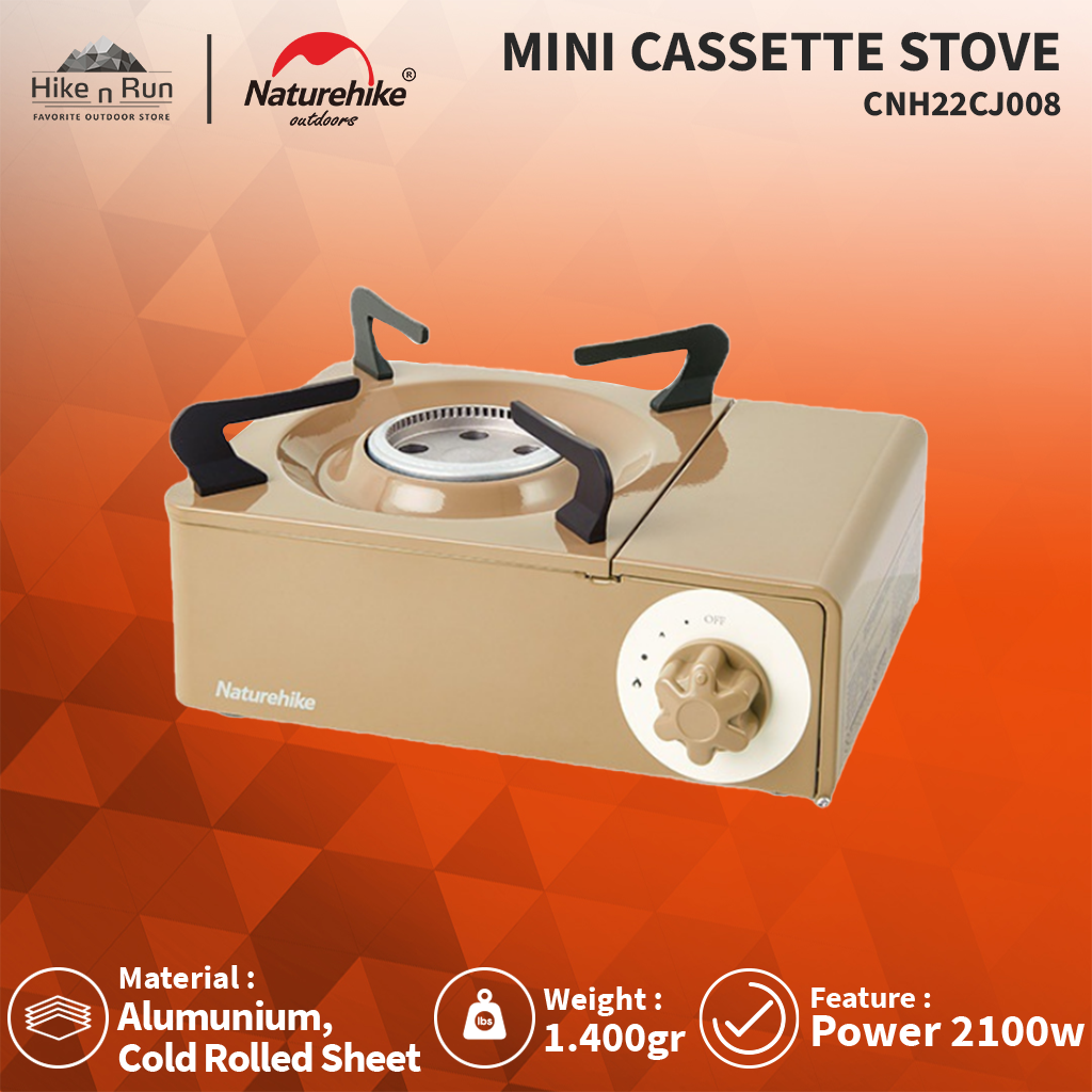 Kompor Portable Serbaguna Naturehike CNH22CJ008 Mini Cassette Stove