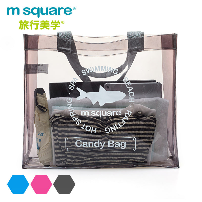 M-Square Smart PVC Tote Bag