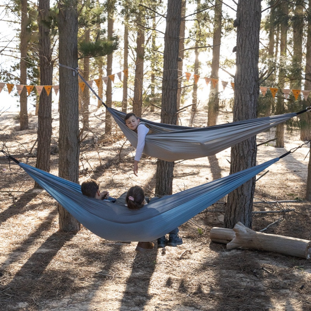 NATUREHIKE SINGLE DOUBLE HAMMOCK ULTRALIGHT NH21DC011