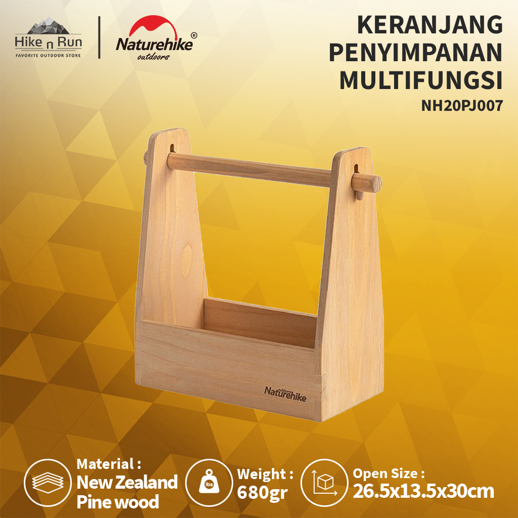 Keranjang Penyimpanan Naturehike NH20PJ007 Outdoor Storage Basket