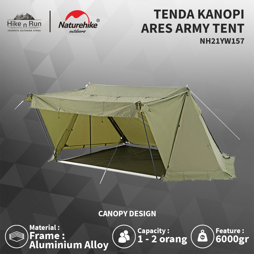 Tenda Camping Naturehike NH21YW157 Ares Canopy Tent