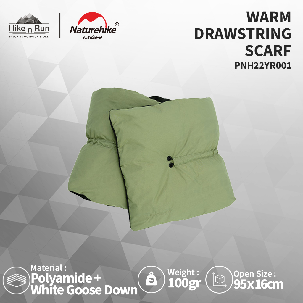 SCARF SERUT HANGAT NATUREHIKE PNH22YR001 DRAWSTRING SCARF