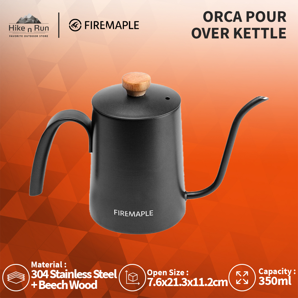 TEKO SERBAGUNA FIREMAPLE ORCA POUR OVER KETTLE STAINLESS STEEL