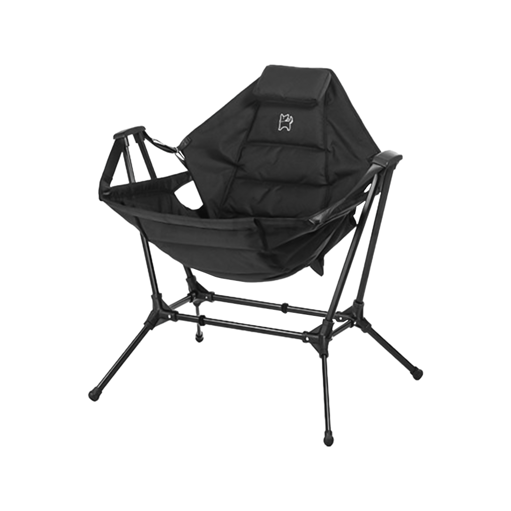 KURSI AYUNAN LIPAT BLACK DOG BD-YZ006 FOLDING SWING CHAIR