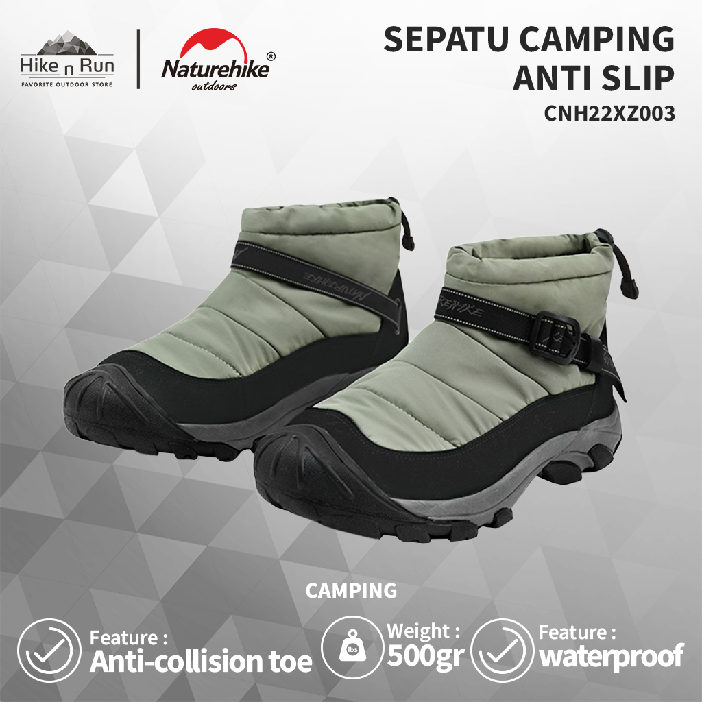 PREORDER!!! Naturehike CNH22XZ003 Sepatu camping anti-slip Ringan