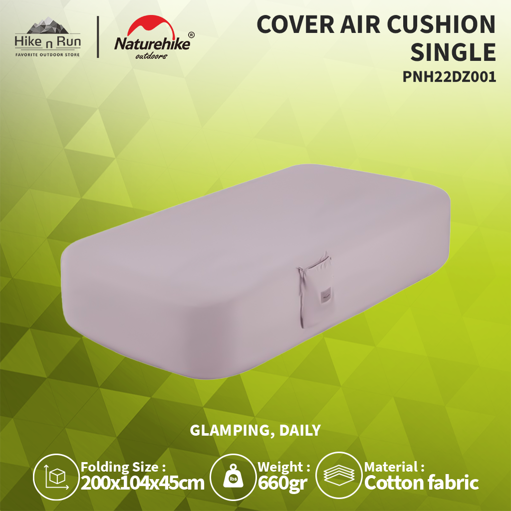 COTTON BEDSPREAD NATUREHIKE PNH22DZ001 COVER AIR CUSHION SINGLE