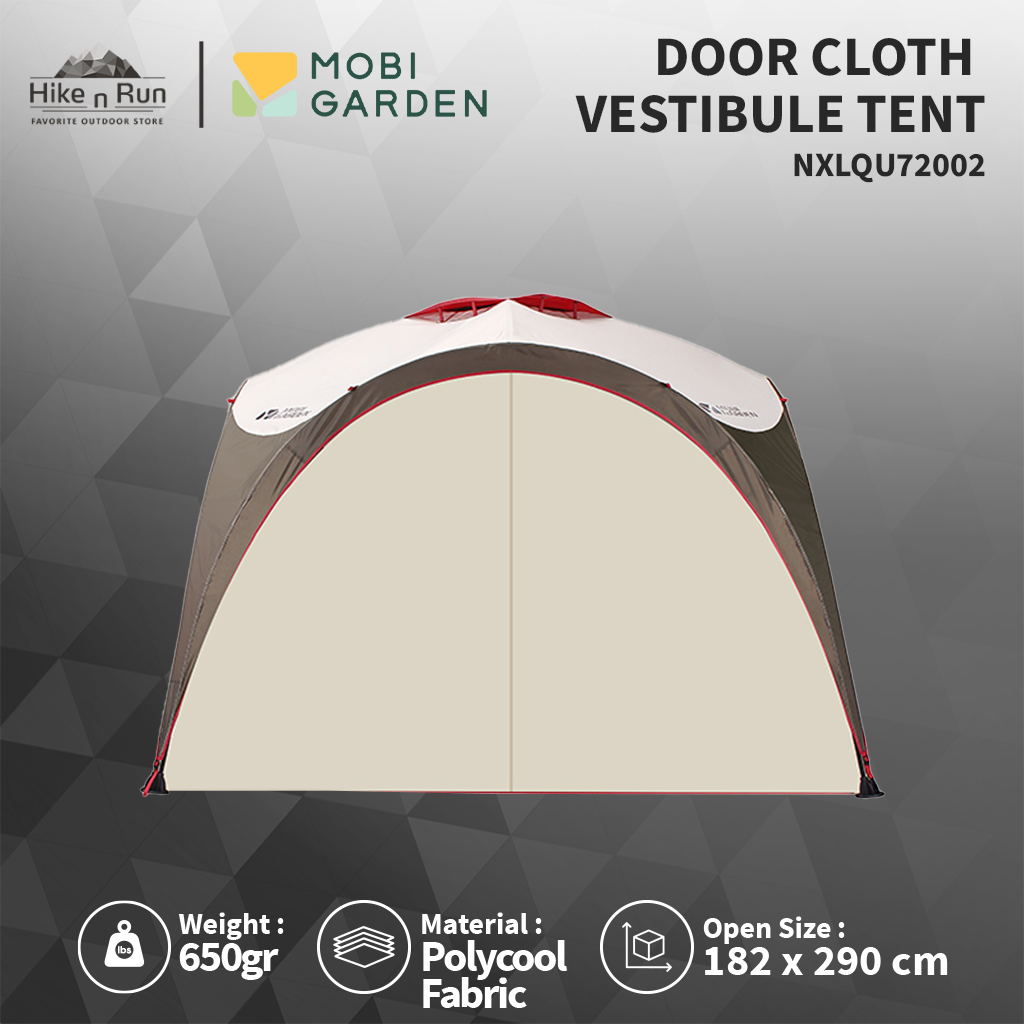 MOBI GARDEN COVER TENDA NXLQU72002 DOOR CLOTH FOR VESTIBULE