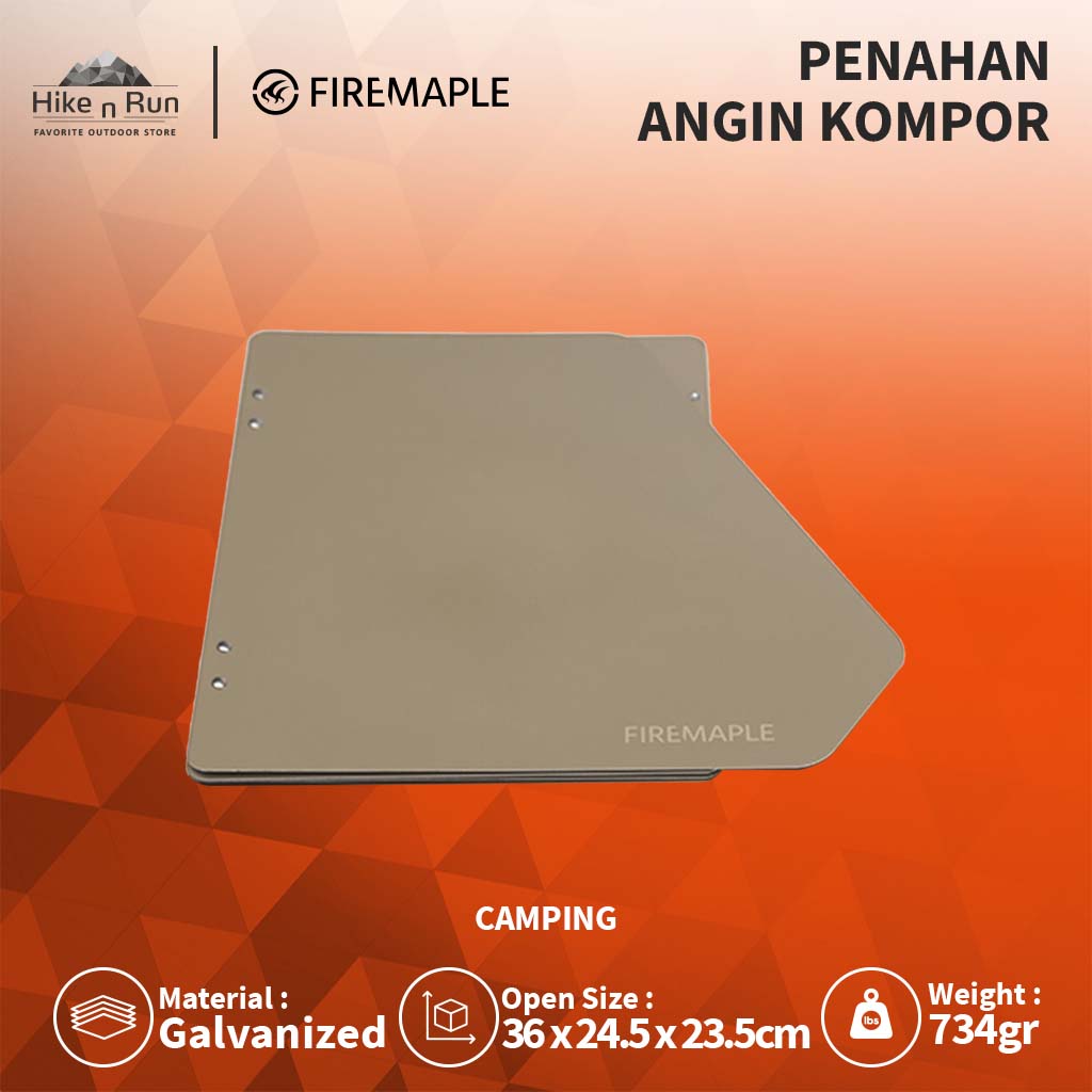 Firemaple Penahan Angin Kompor Lac Butane