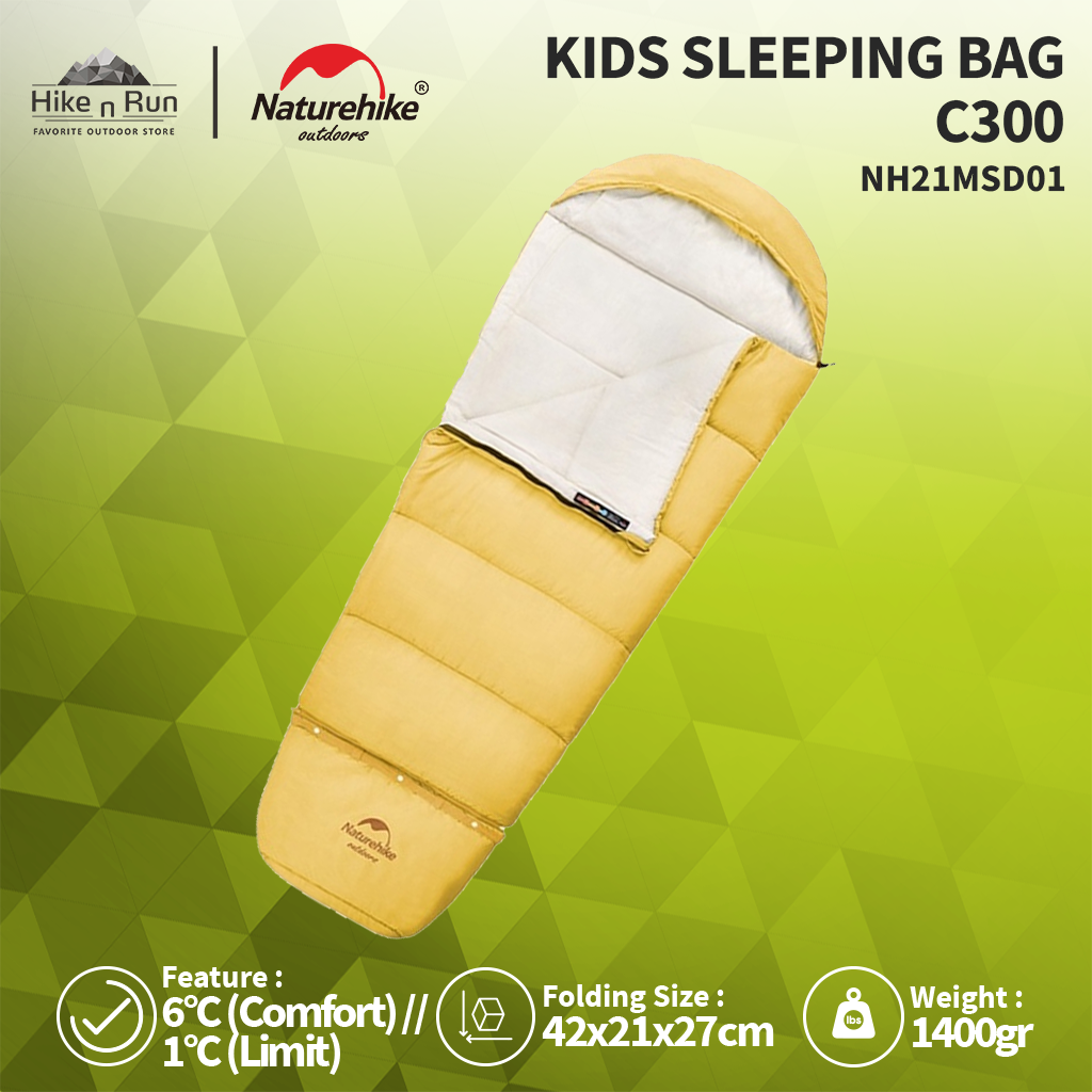 Sleeping Bag Anak Naturehike NH21MSD01 Kids Single SB