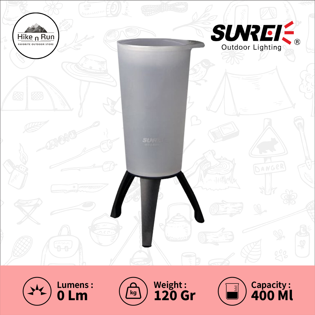 Sunrei CC Bottle Gelas Aksesoris Pemancar Cahaya