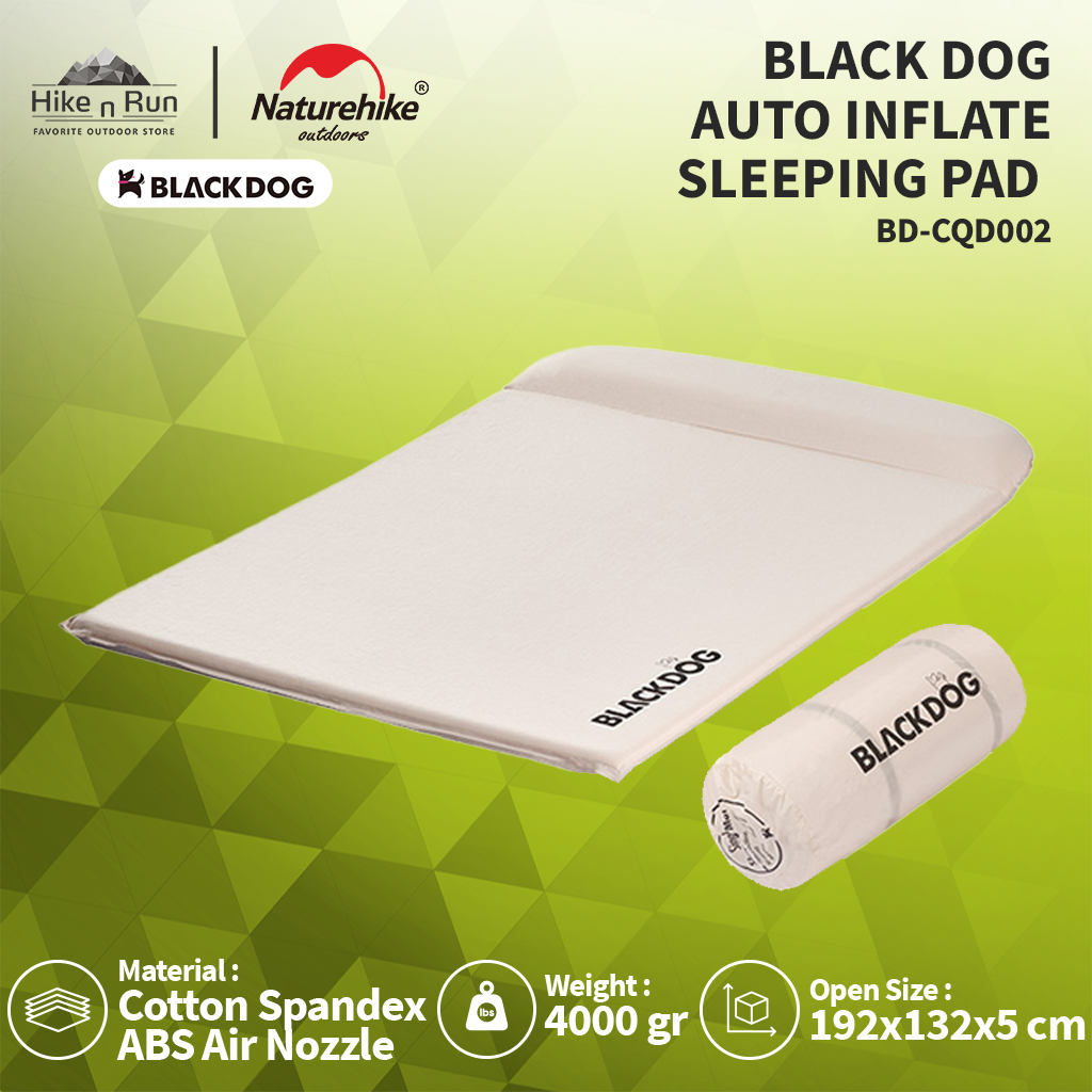 MATRAS CAMPING BLACK DOG BD-CQD002 GLAMPING SLEEPING PAD AUTO INFLATE