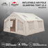 PREORDER!!!TENDA GLAMPING NATUREHIKE NH22ZP014 INFLATABLE AIR POLE TENT 13.2